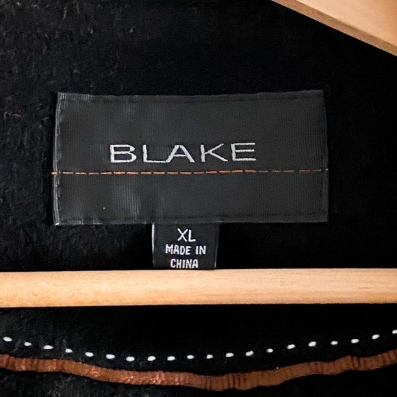 BLAKE | Wool Jacket | Black | Men’s size XL - Picture 12 of 15